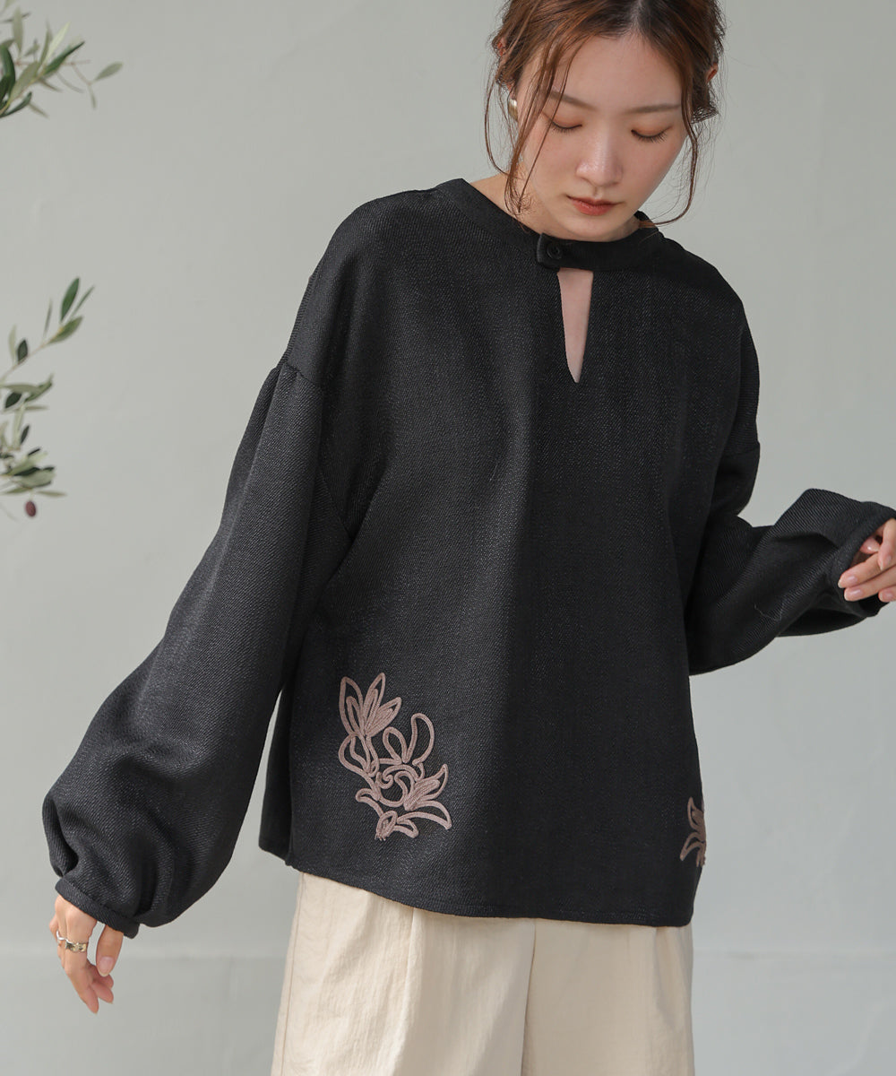 2WAY EMBROIDERY BLOUSE
