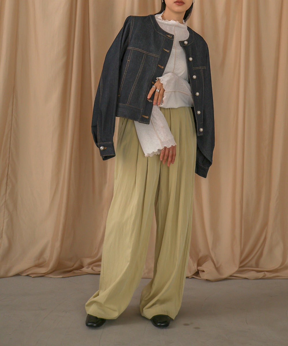 前後2WAY配色メロウカットソー