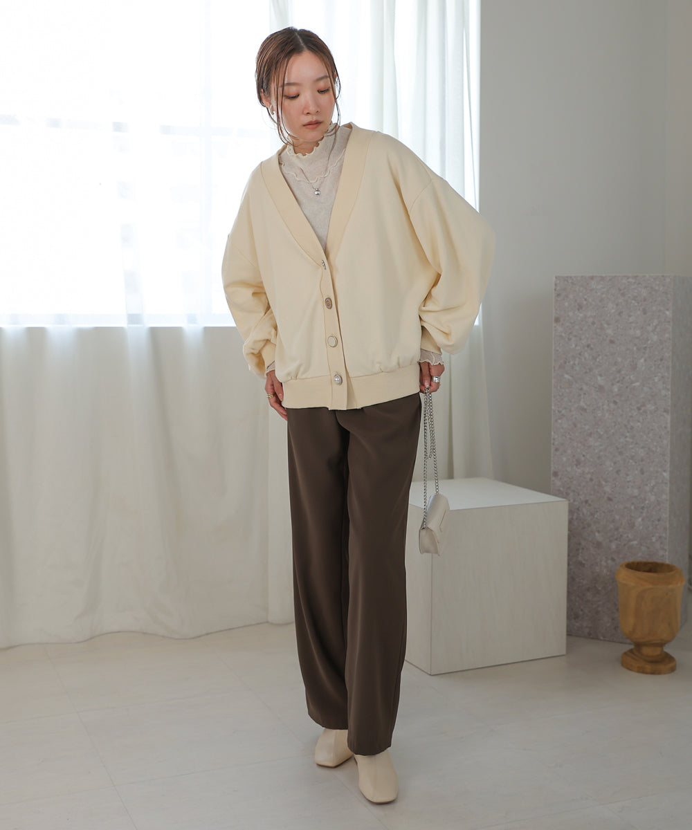 RANDOM BUTTON CARDIGAN