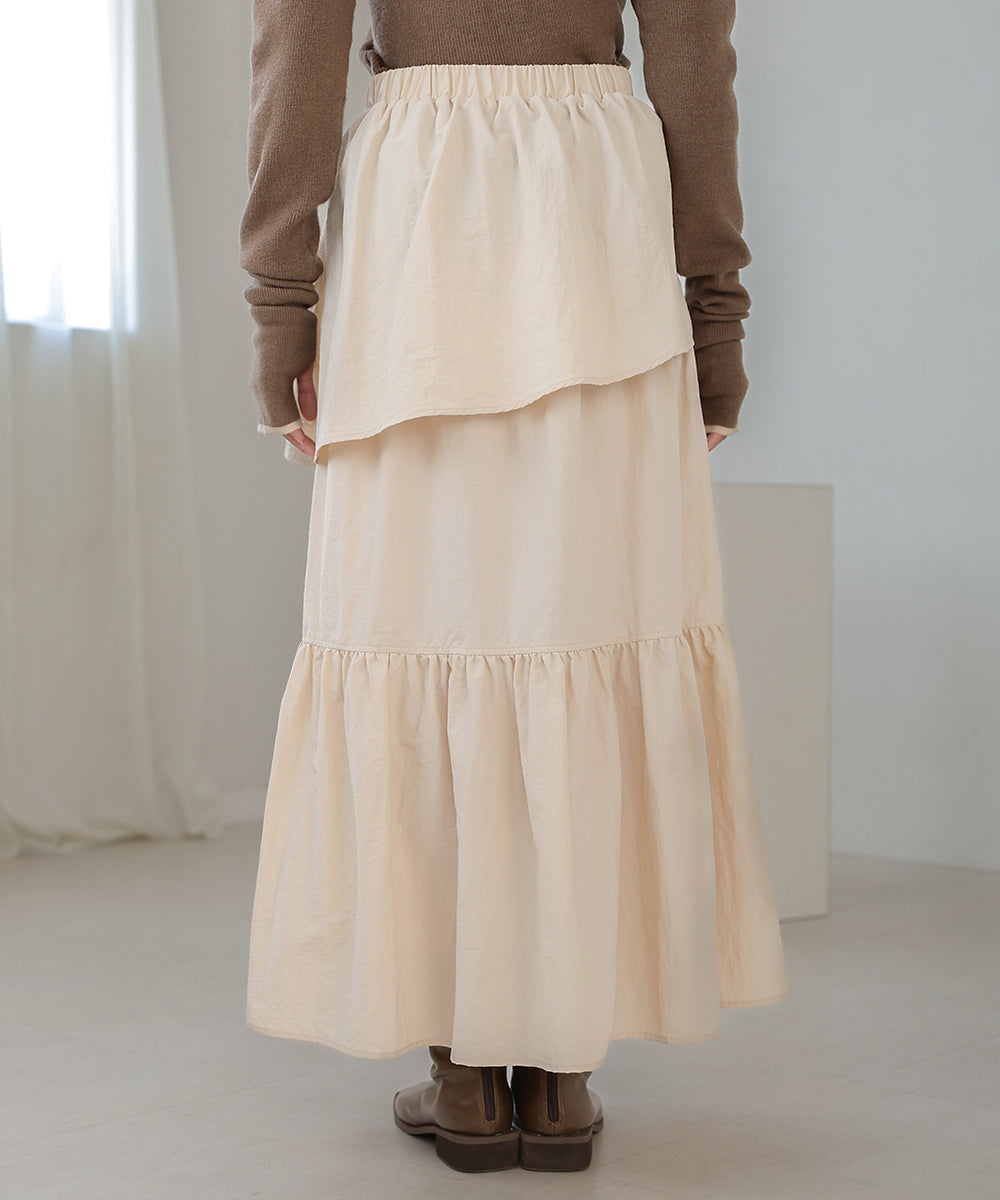 TIERED VOLUME SKIRT