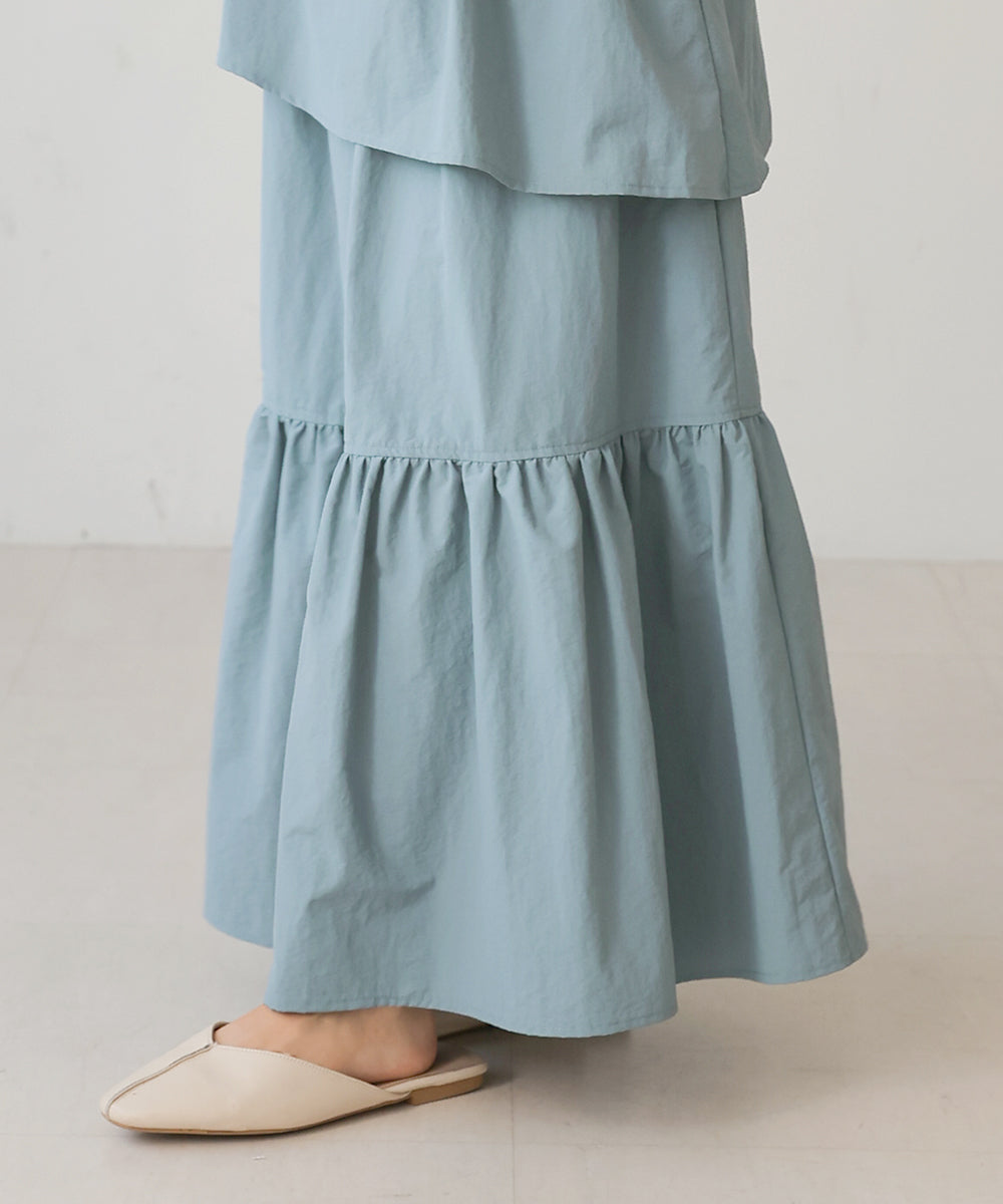 TIERED VOLUME SKIRT