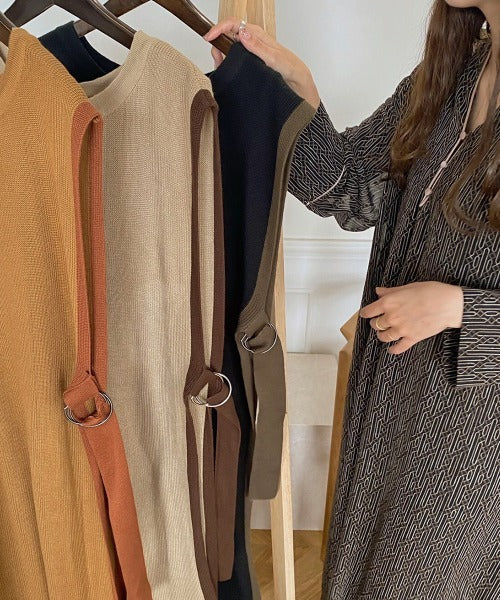 COLOR LONG VEST