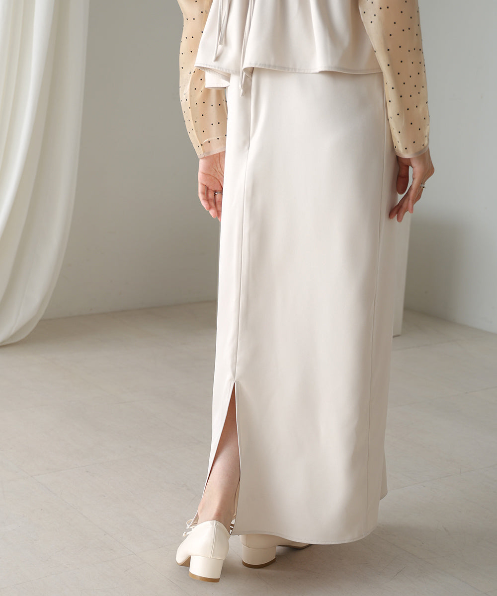 【低身長向けサイズあり】ペプラムIラインキャミワンピース