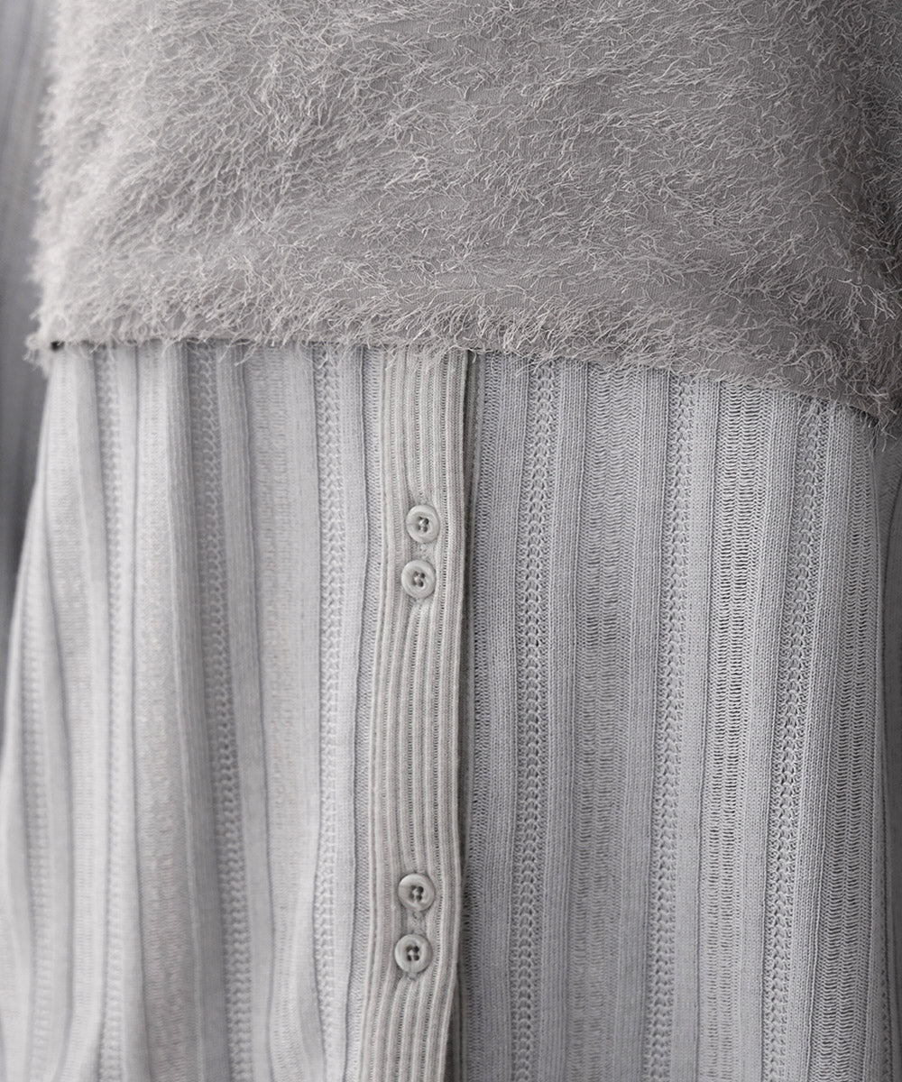 SHAGGY BUSTIER SET TOPS