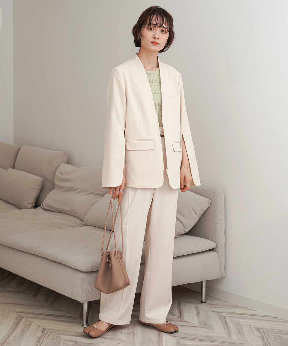 SLEEVE SLIT JACKET