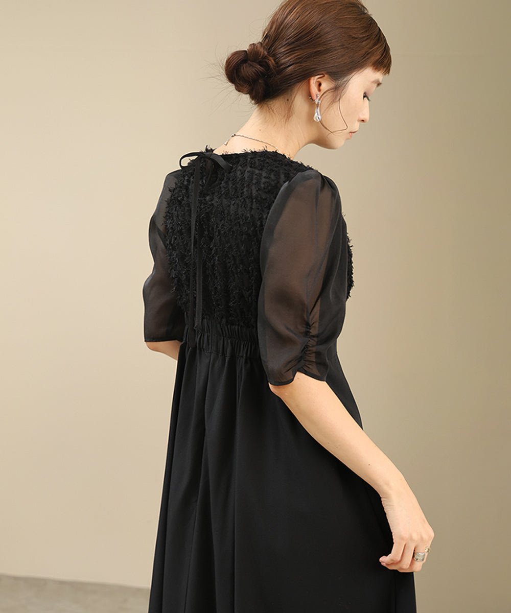 SHAGGY SWITCHING FLARE ONEPIECE