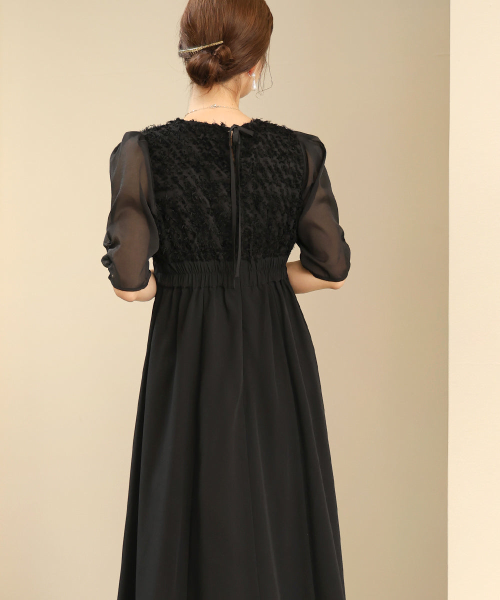 SHAGGY SWITCHING FLARE ONEPIECE