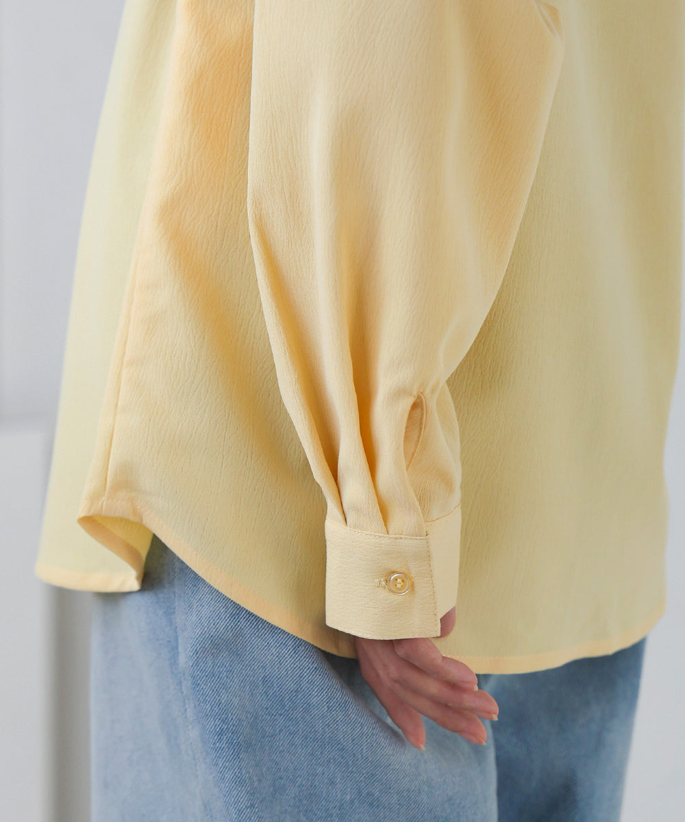 TWISTED FRONT BUSTIER STYLE BLOUSE
