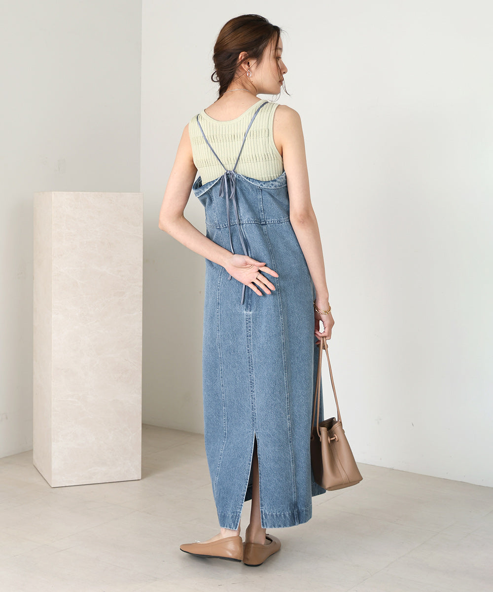 denim cami onepiece