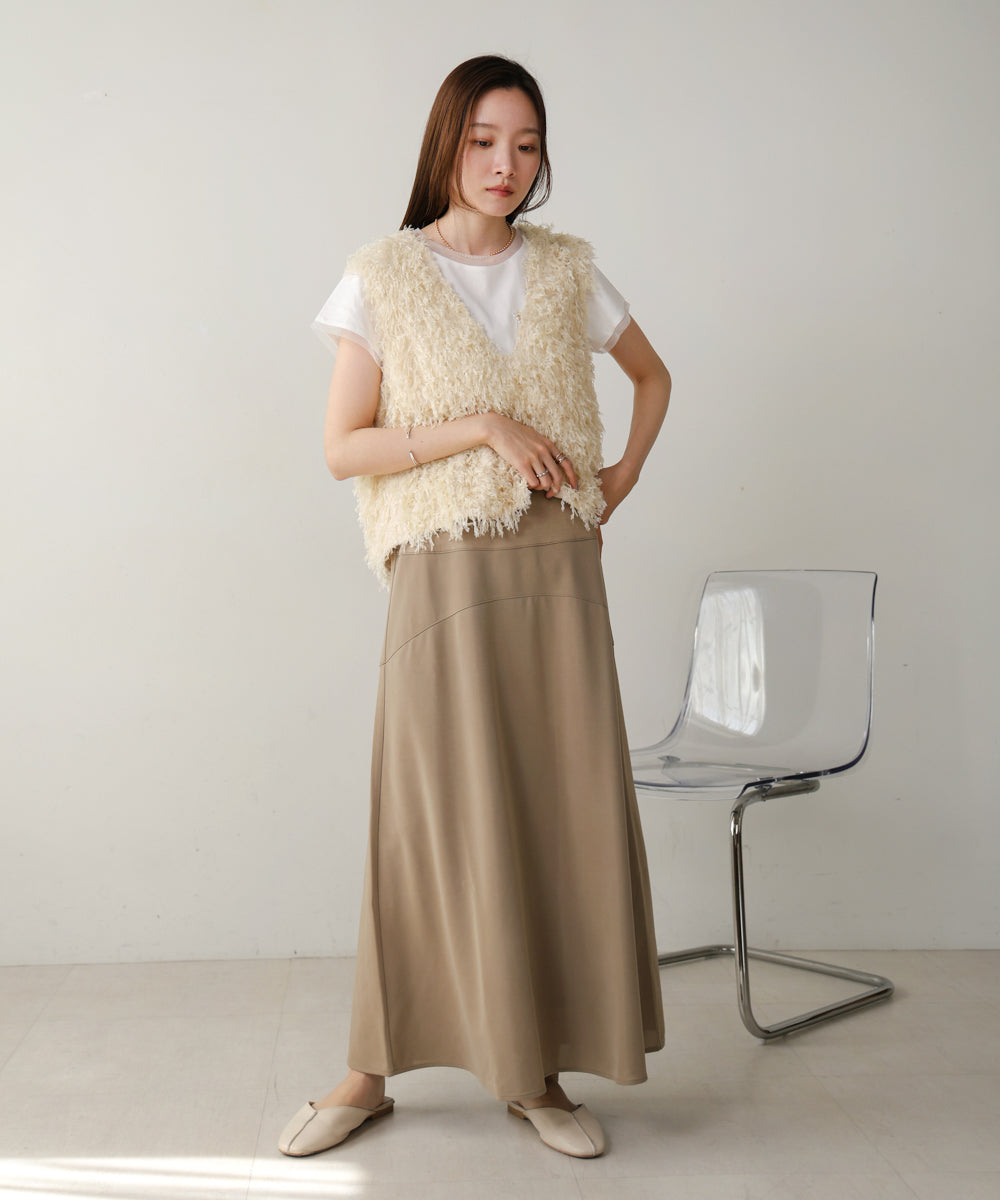 FLARED MERMAID SKIRT