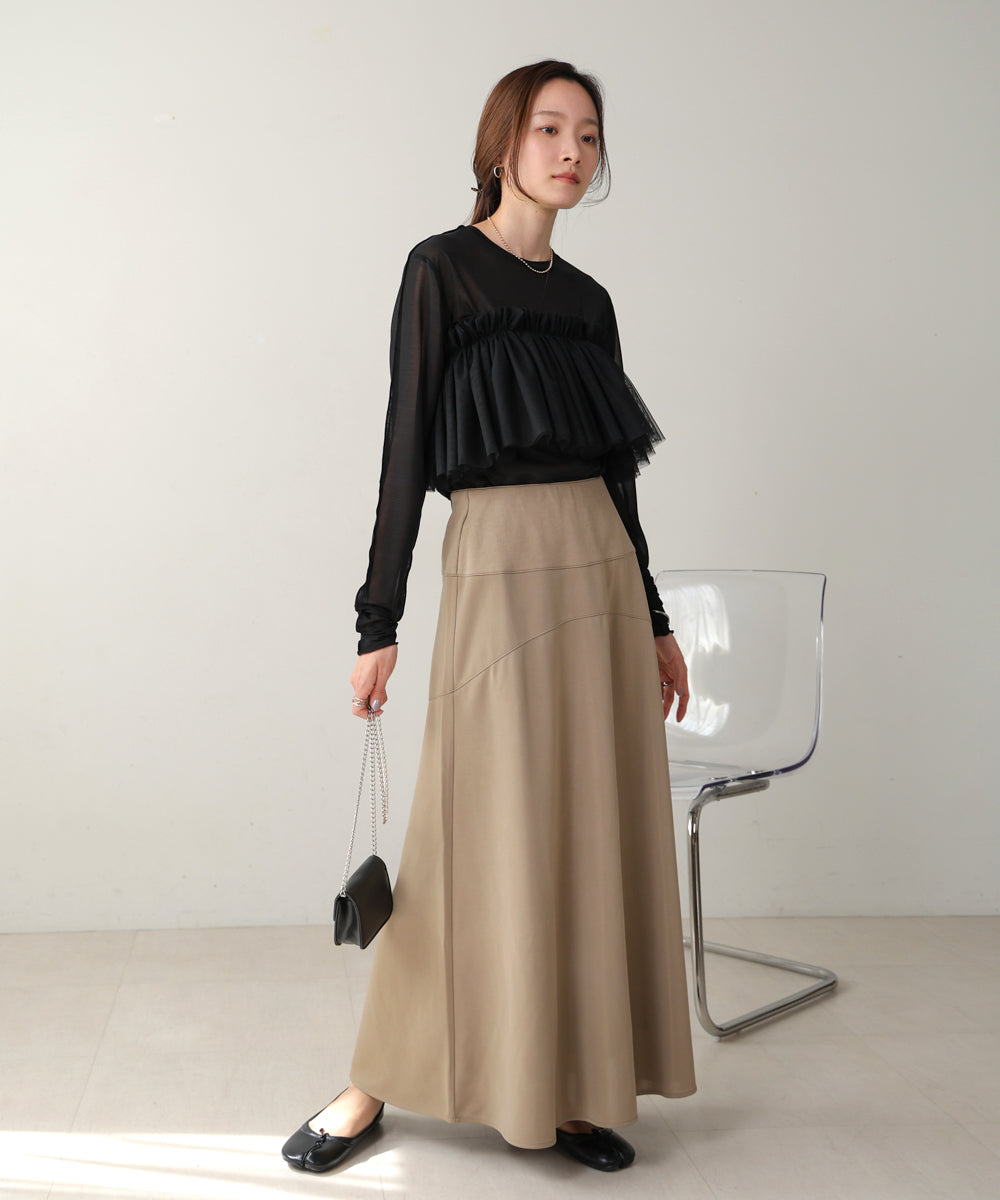 FLARED MERMAID SKIRT