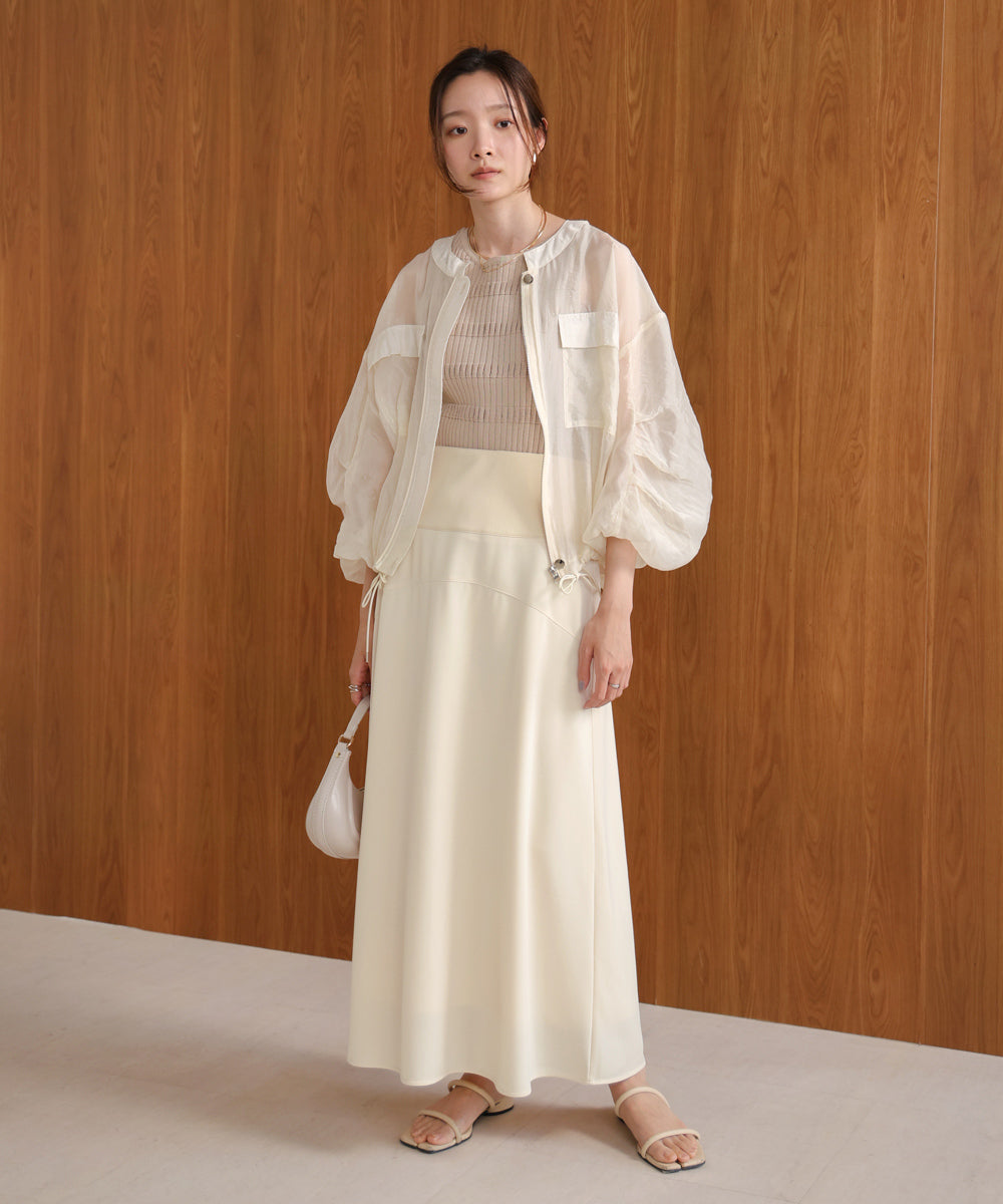 FLARED MERMAID SKIRT