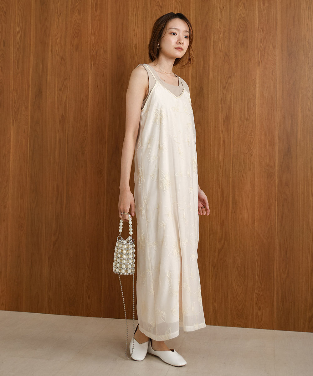 SQUARE NECK TUCK DESIGN TANK TOP