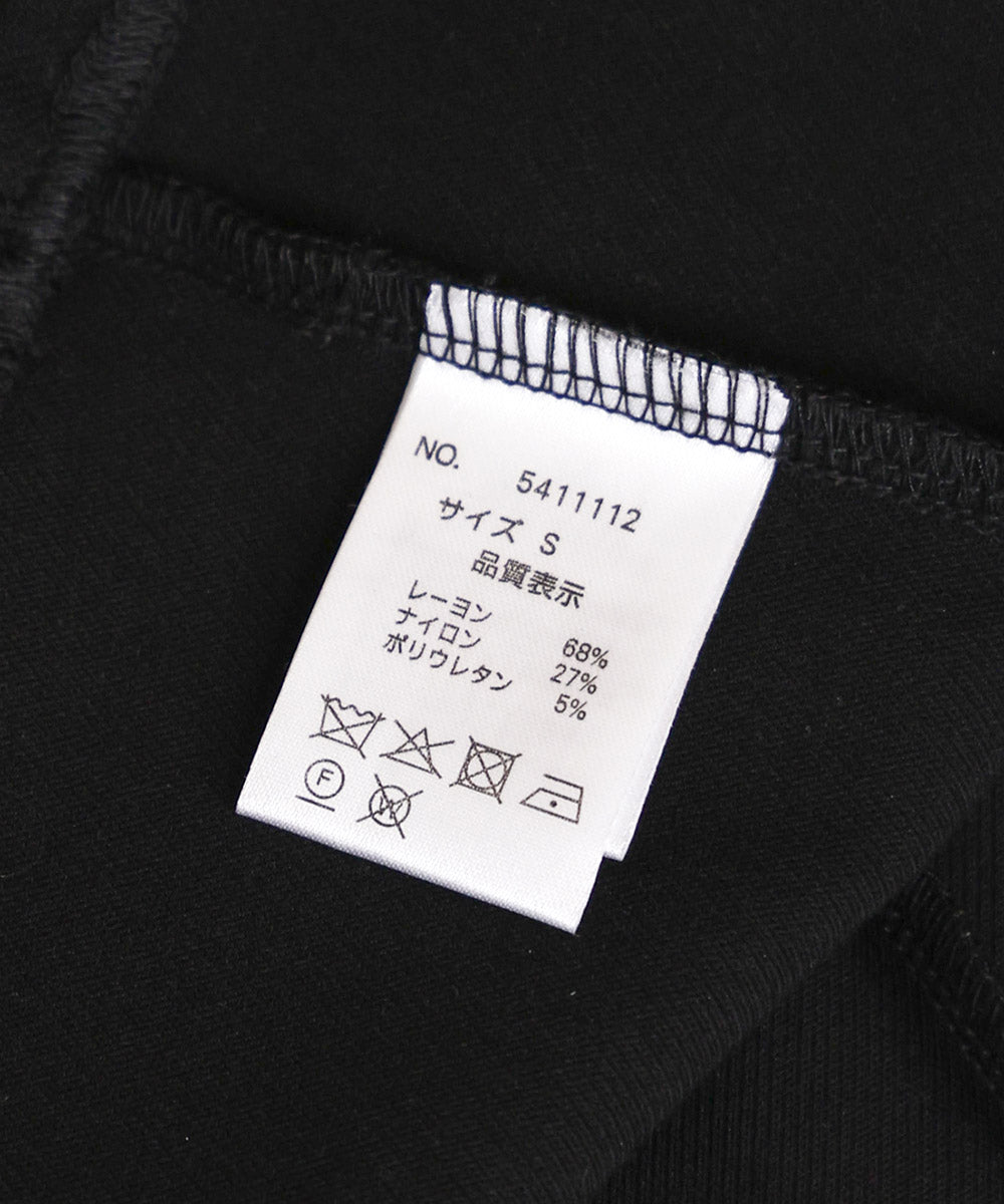 SQUARE NECK TUCK DESIGN TANK TOP