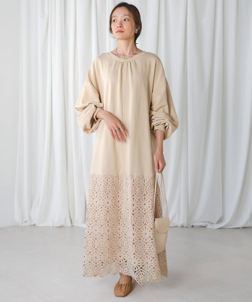 hemlace sweat onepiece