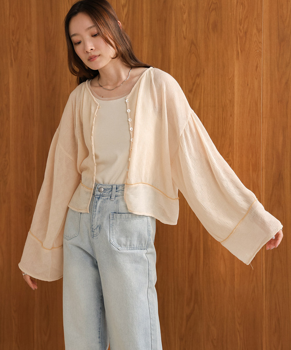 2WAYカーディガントップス