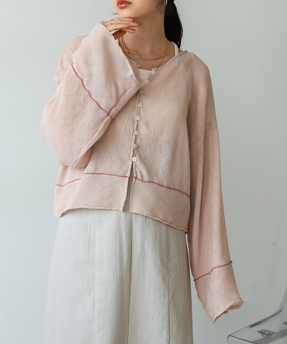 【2024SS】2WAYカーディガントップス