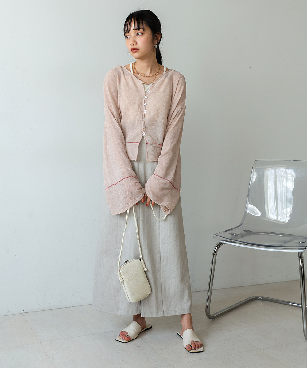 【2024SS】2WAYカーディガントップス