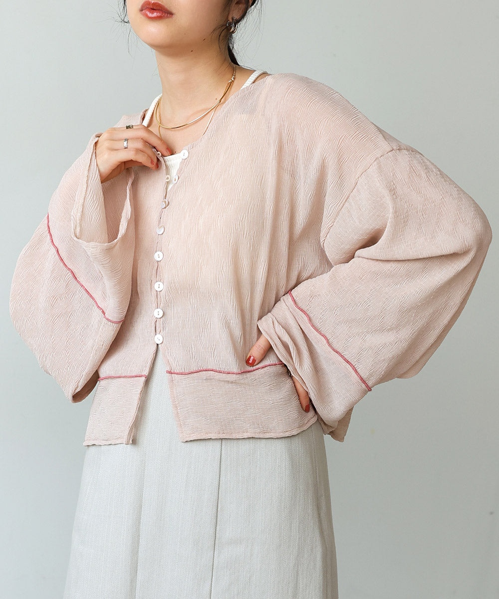 【2024SS】2WAYカーディガントップス