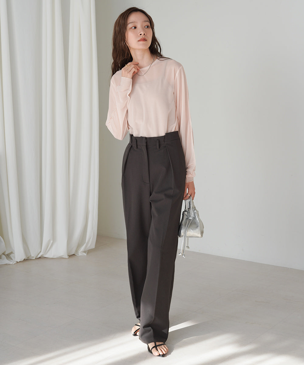 ベーシックシアートップス