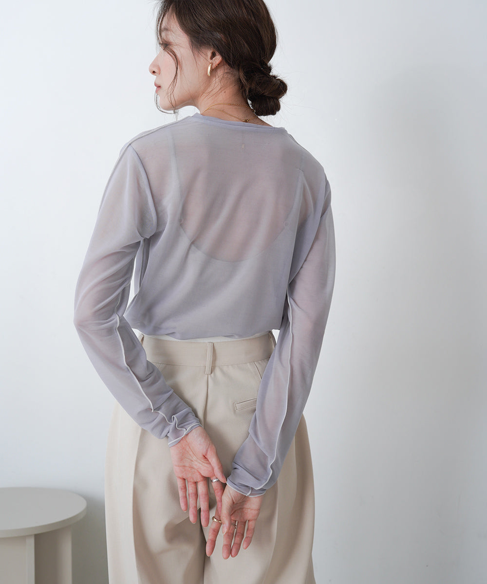 ベーシックシアートップス