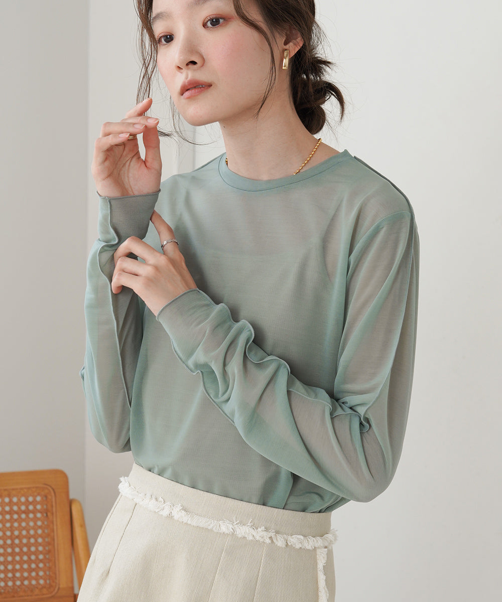 ベーシックシアートップス