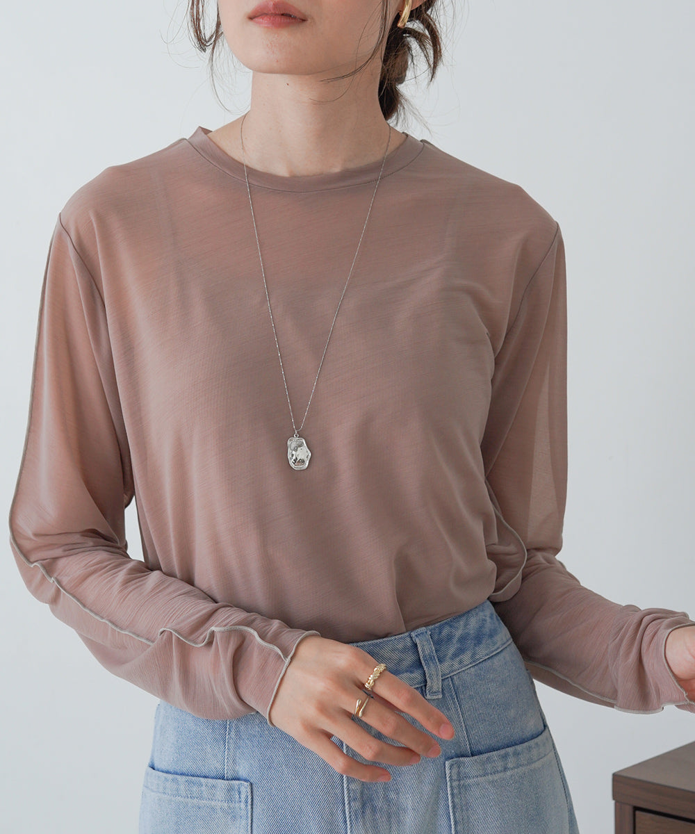 ベーシックシアートップス