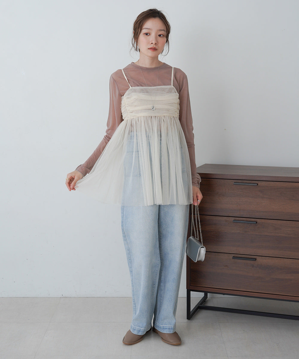 ベーシックシアートップス