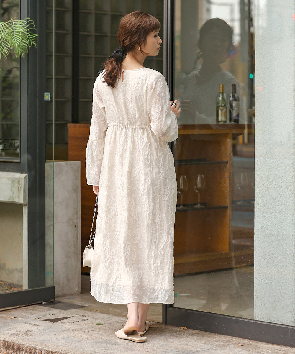 JACQUARD FLARE ONEPIECE