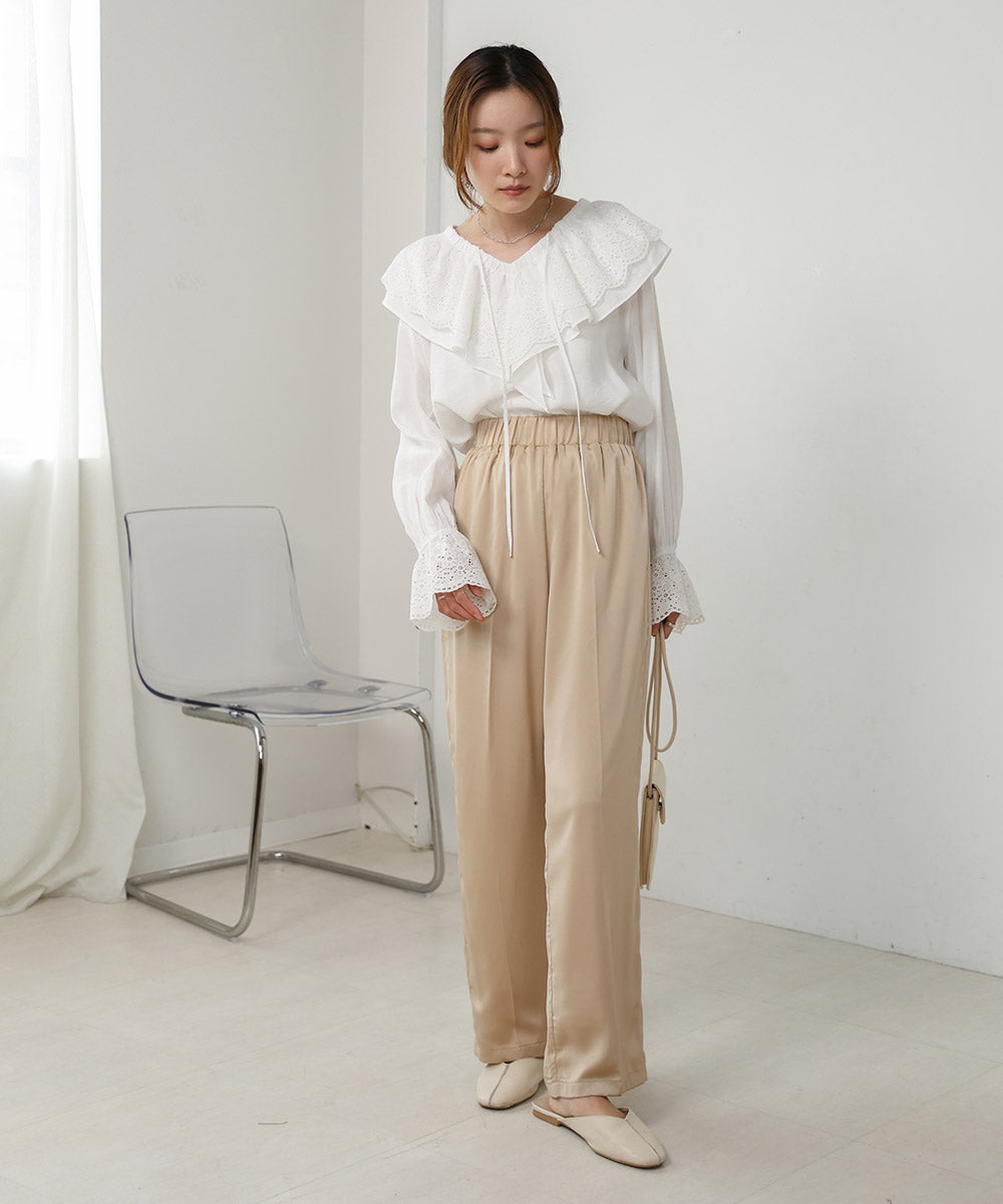 SATIN LINE PANTS