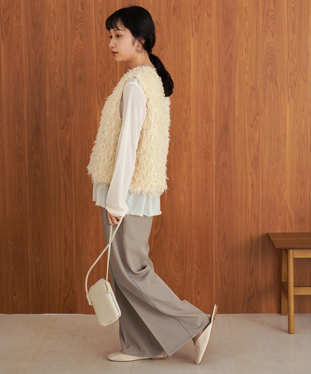 GATHERED LAYERED MELLOW CUT AND SEW