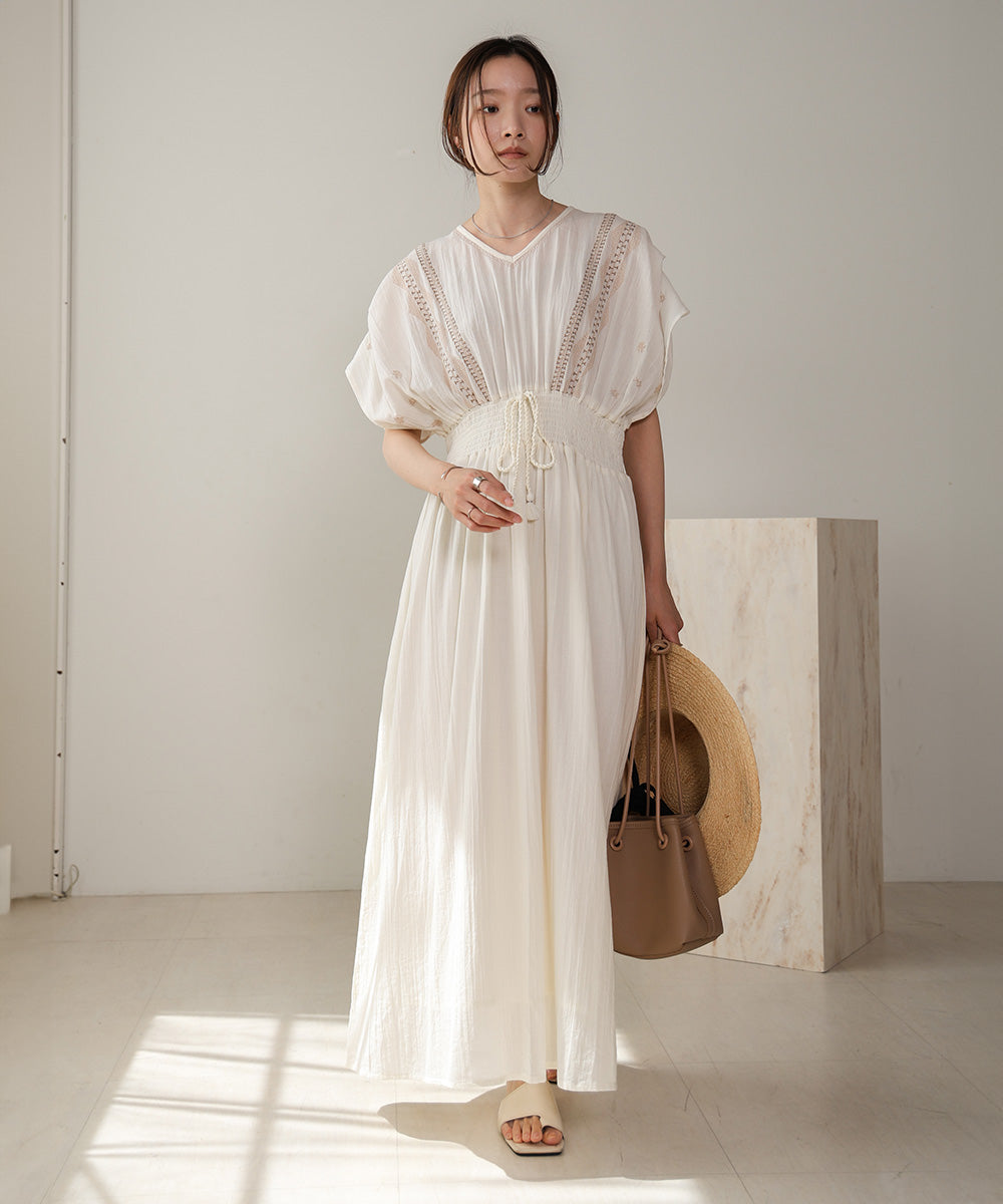 front embroidery onepiece
