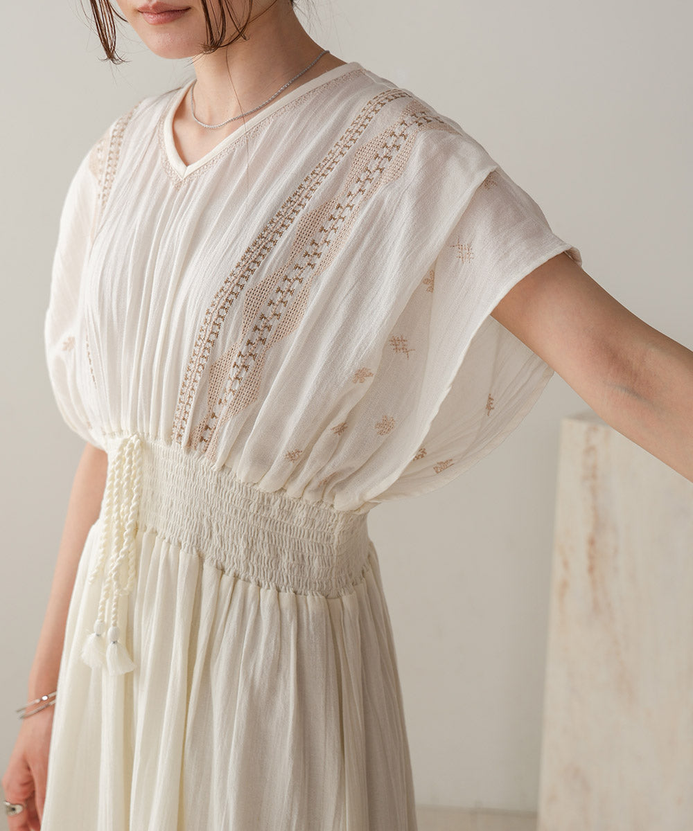 front embroidery onepiece