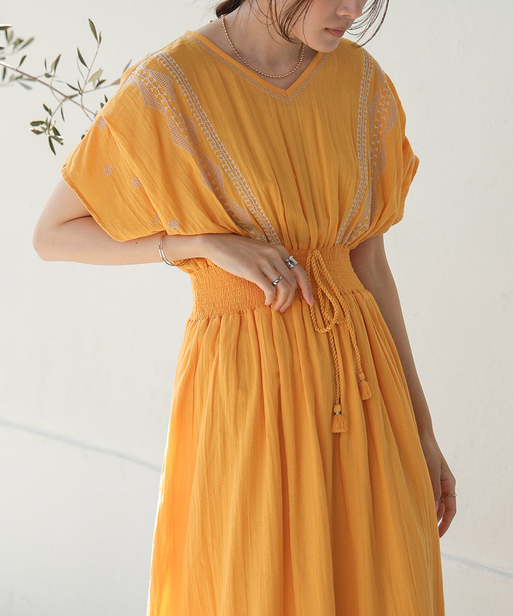 front embroidery onepiece