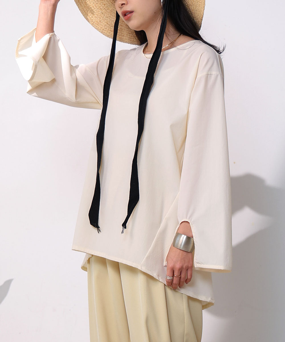 RASH GUARD TWIST BACK BLOUSE