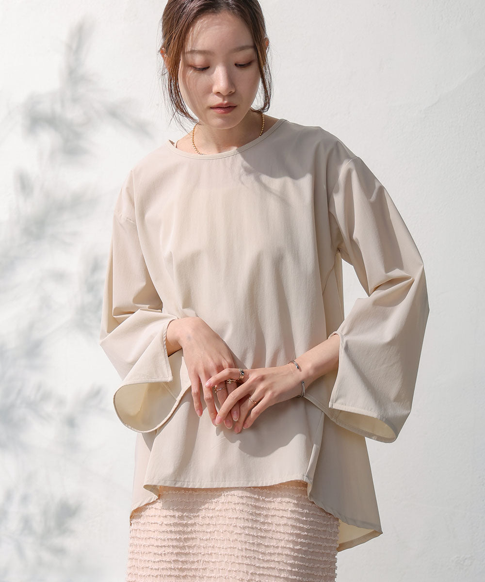 RASH GUARD TWIST BACK BLOUSE