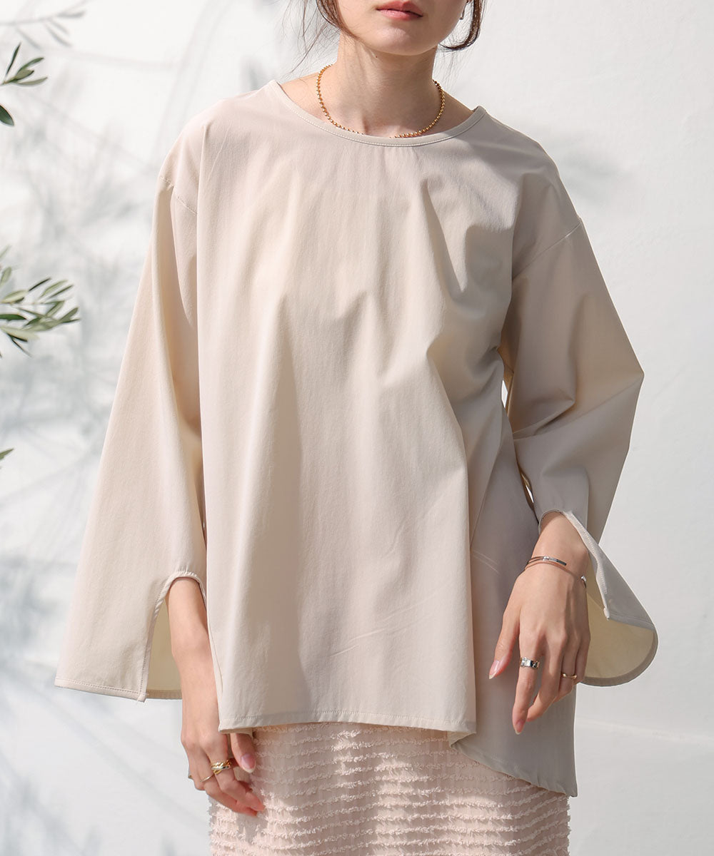 RASH GUARD TWIST BACK BLOUSE