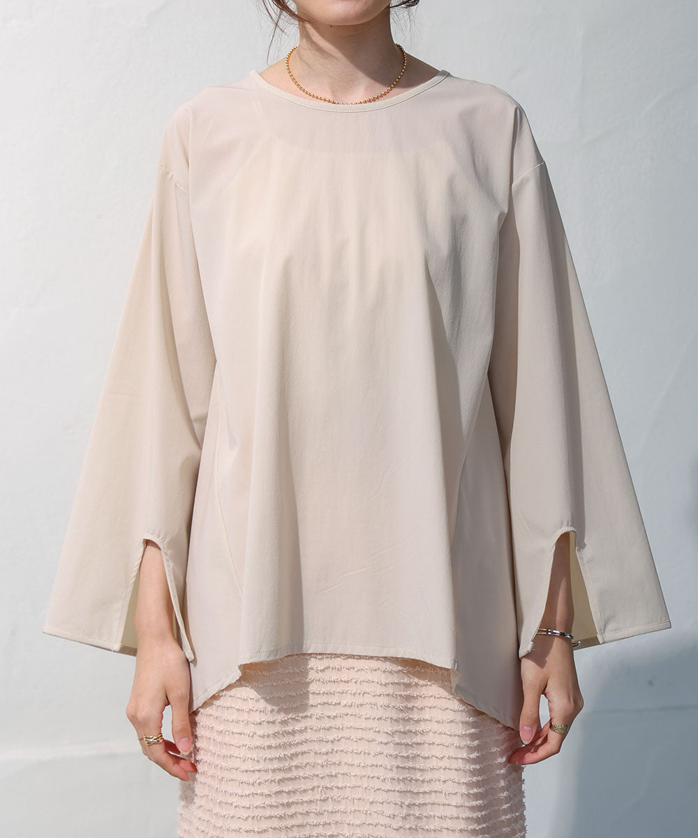 RASH GUARD TWIST BACK BLOUSE