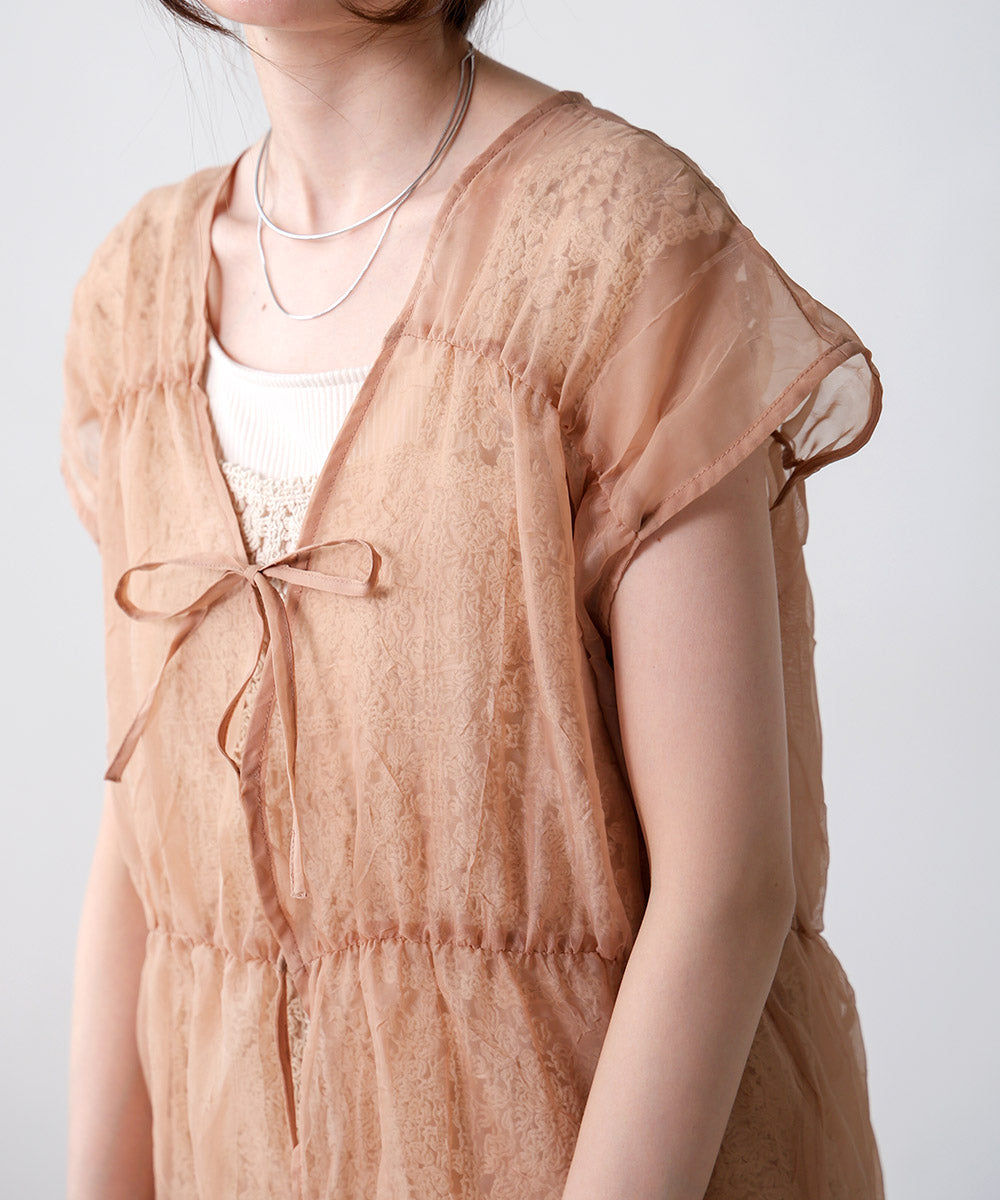 2way gathered blouse