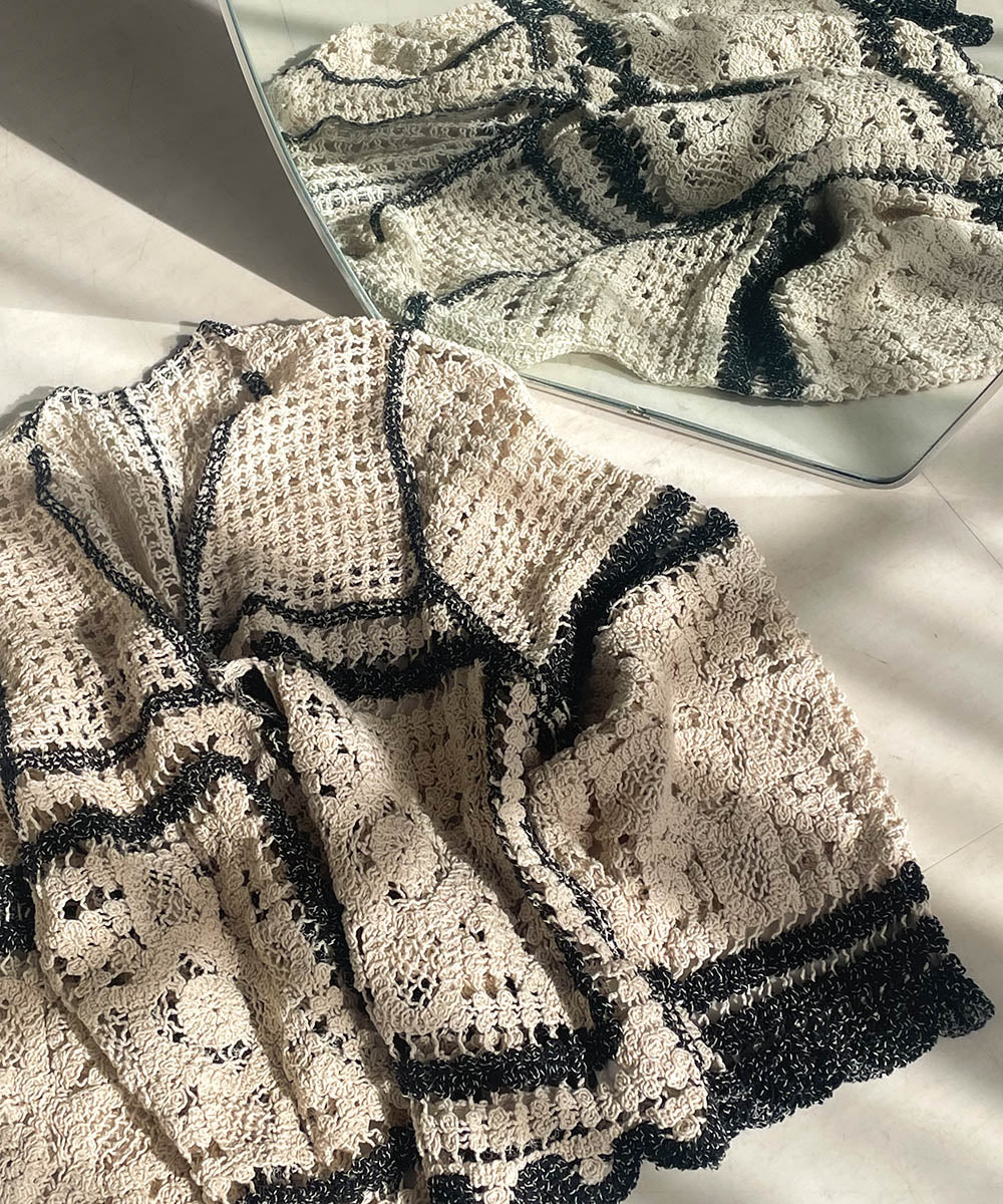 【2024SS】クロシェ半袖カーディガン