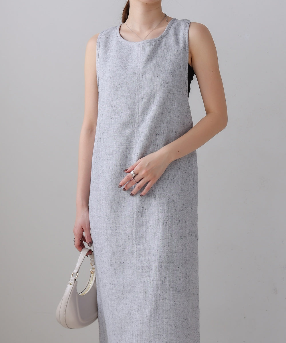 バッククロスアメスリロングワンピース