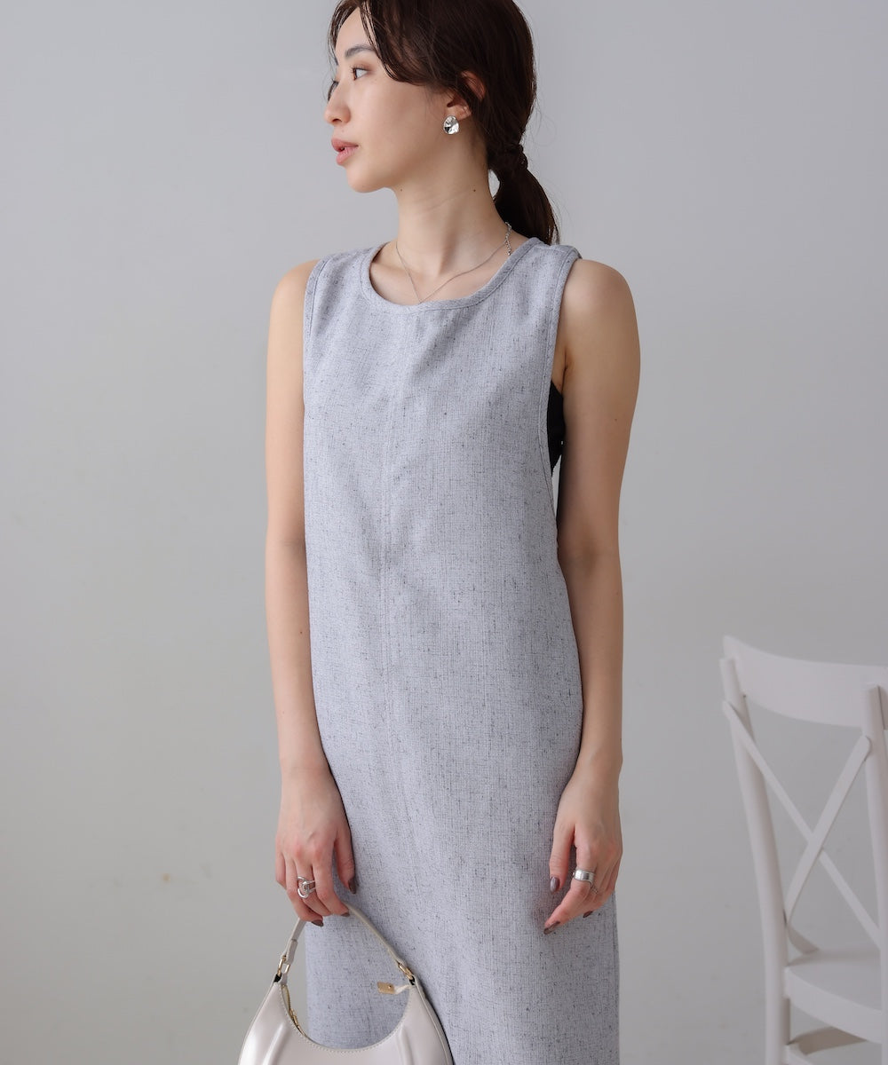 バッククロスアメスリロングワンピース