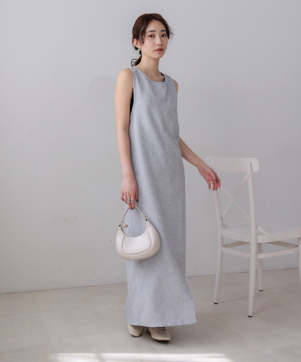 バッククロスアメスリロングワンピース