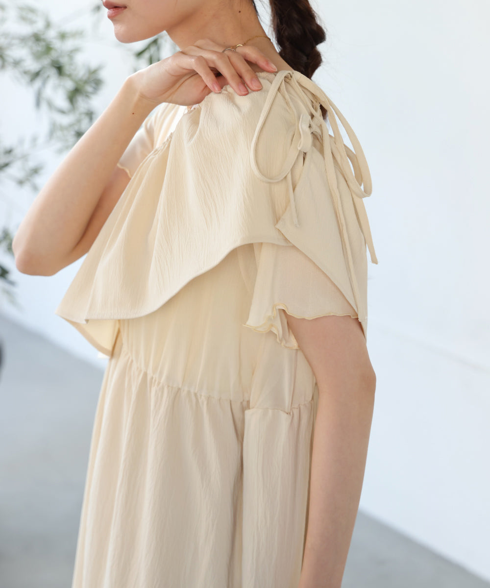 【S・Mサイズ展開あり】マルチWAYビスチェセットワンピース