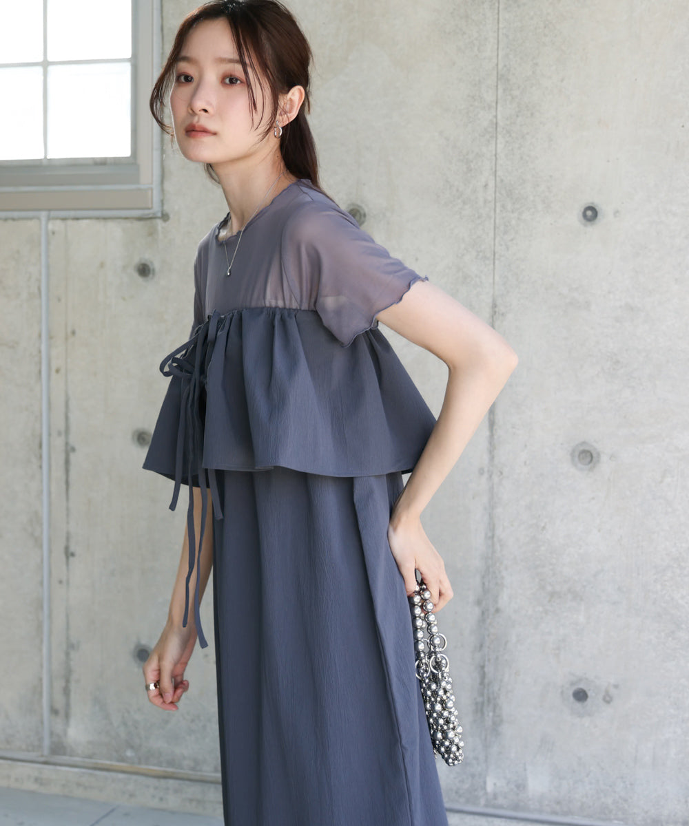 【S・Mサイズ展開あり】マルチWAYビスチェセットワンピース