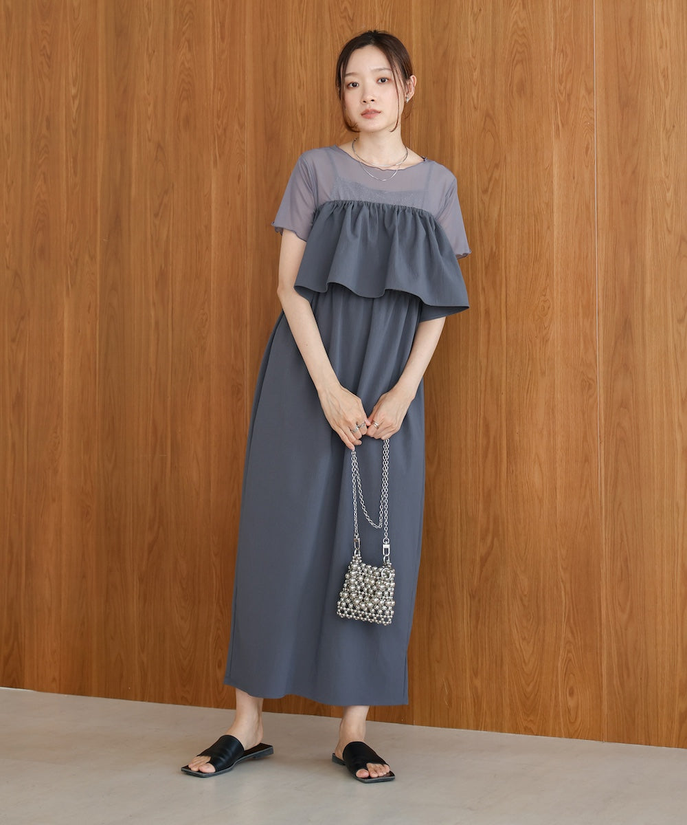 【S・Mサイズ展開あり】マルチWAYビスチェセットワンピース