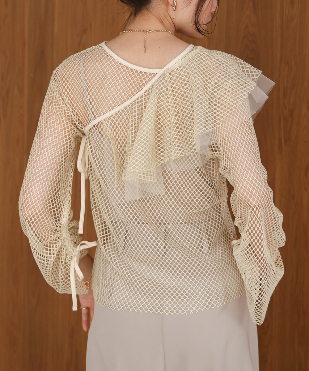 ribbon mesh tops + multi-way color