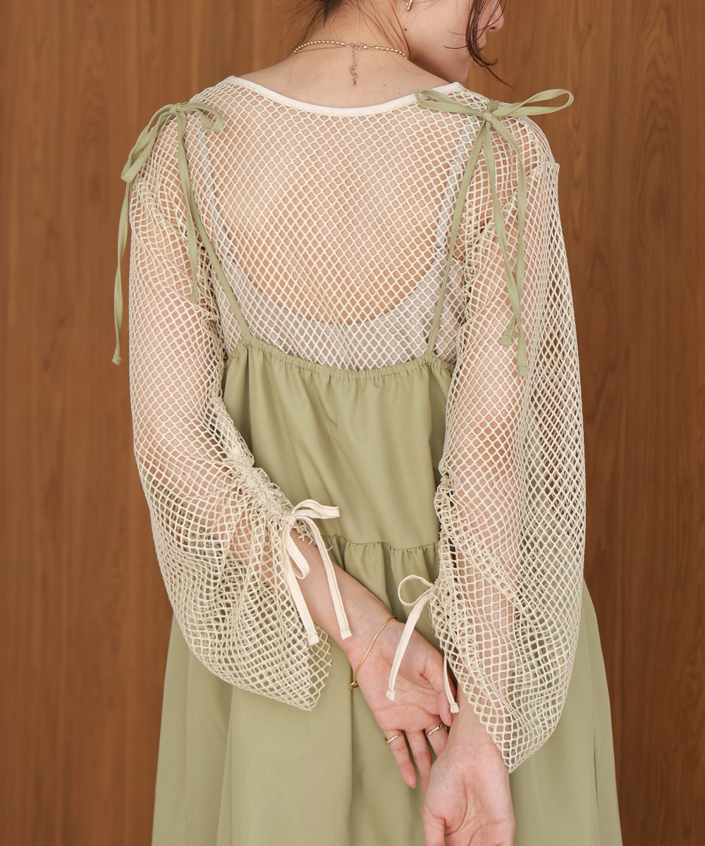 ribbon mesh tops + multi-way color