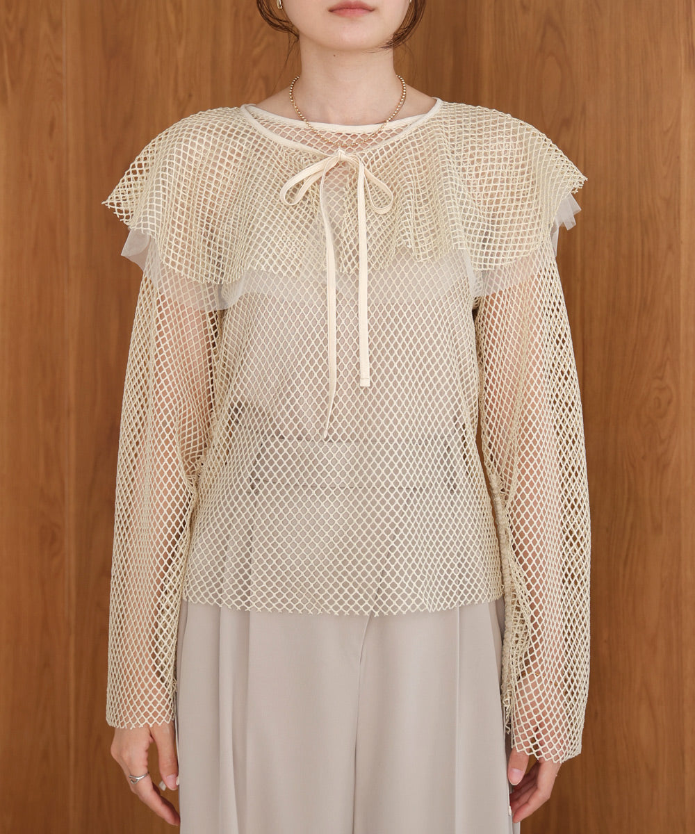 ribbon mesh tops + multi-way color