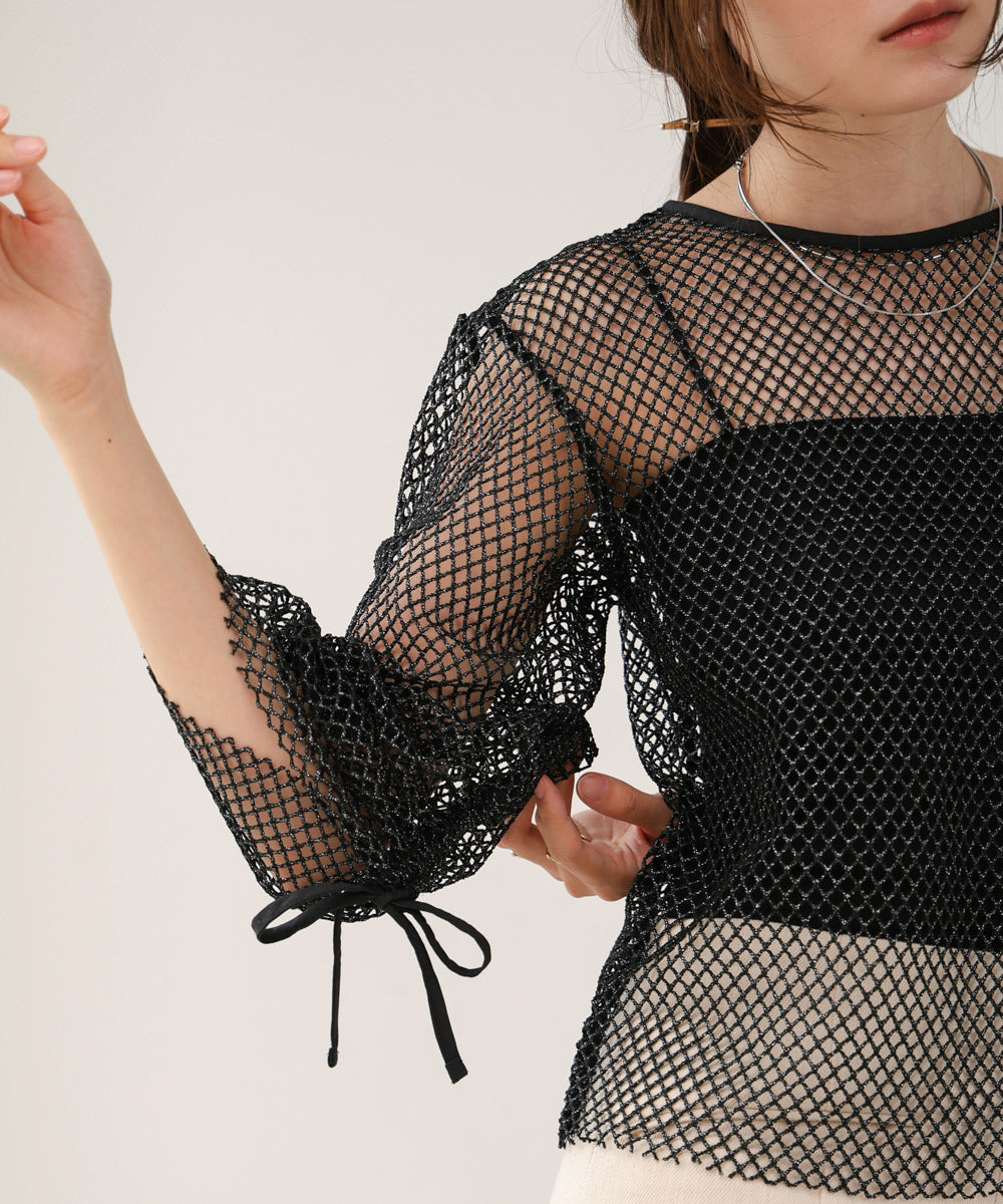 ribbon mesh tops + multi-way color